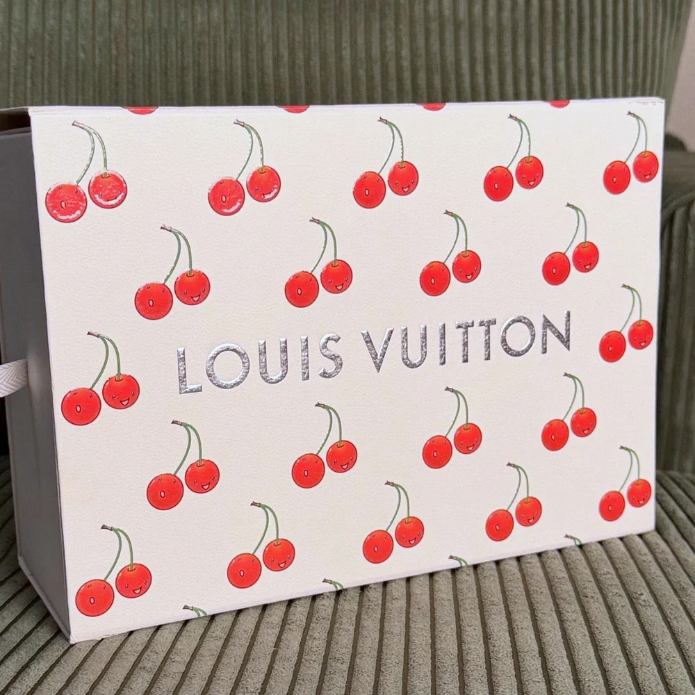 Louis Vuitton Takashi Murakami Cherry Empty Gift Box Shoebox 🍒 LV x TM 2025 🍒